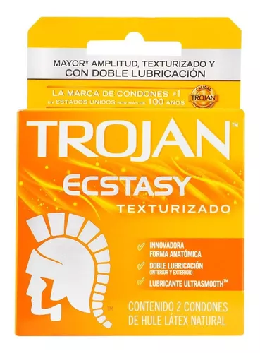 Trojan Ecstasy Texturizado 3 Ud